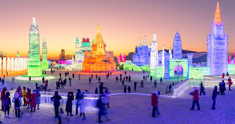 Harbin Ice and Snow World - Барвистий льодовий Діснейленд