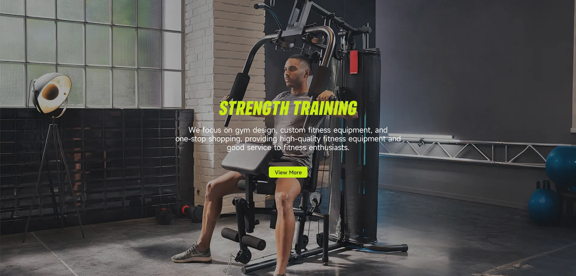 Китайський силовий тренажер