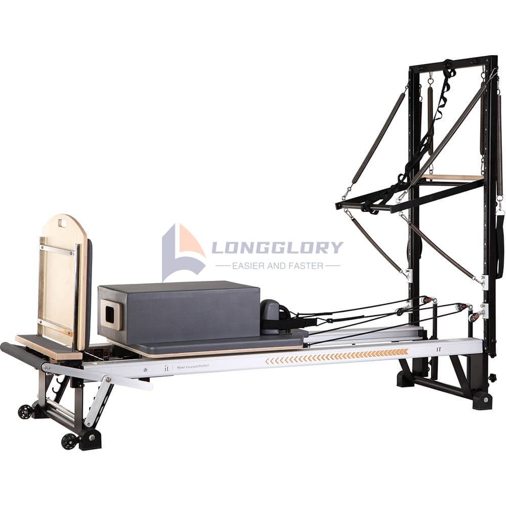 Алюмінієвий тренажер для пілатесу з напівбаштою