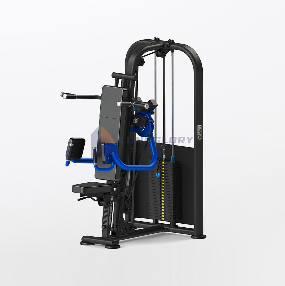 Бічне підйом сидячи під навантаженням